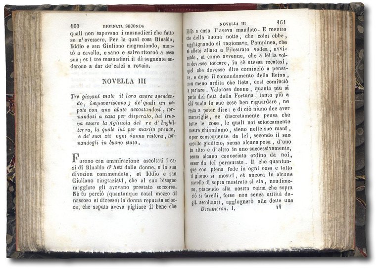 Il Decameron&amp;nbsp;di messere Giovanni Boccaccio cittadino fiorentino.