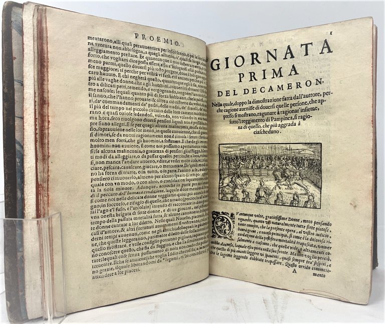 Il Decameron...di nuovo ristampato, e riscontrato in Firenze con testi …