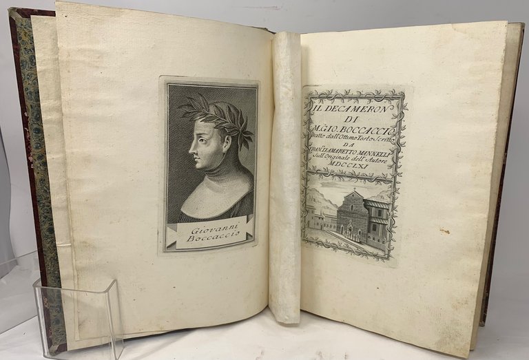 Il Decameron tratto dall'ottimo testo scritto da Francesco d'Amaretto Mannelli …