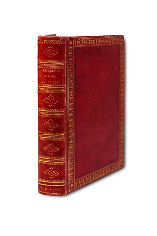 Il Decamerone nuovamente corretto et con diligentia stampato. MDXXVII.