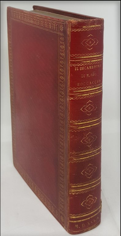 Il Decamerone nuovamente corretto et con diligentia stampato. MDXXVII.