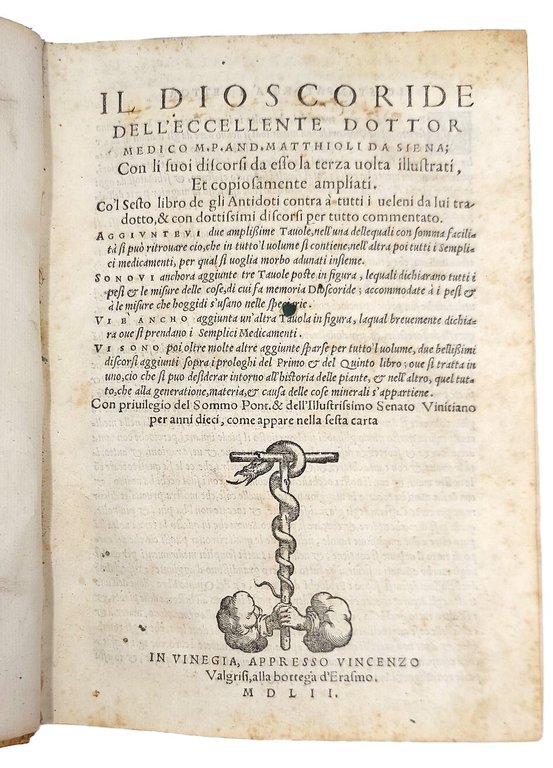 Il Dioscoride dell'eccellente dottor medico M.P. E. Matthioli da Siena.... … | Immagine Gallery 8