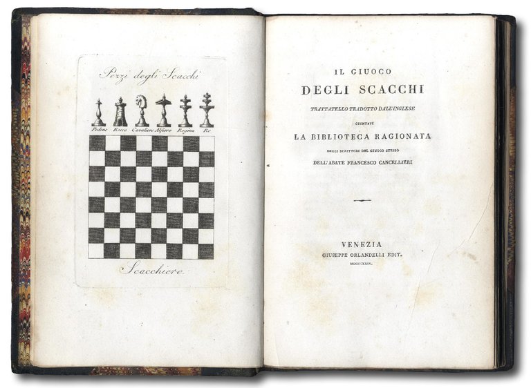 Il Giuoco degli Scacchi.&amp;nbsp;Trattatello tradotto dall'inglese (da Michele Colombo). Aggiuntavi …