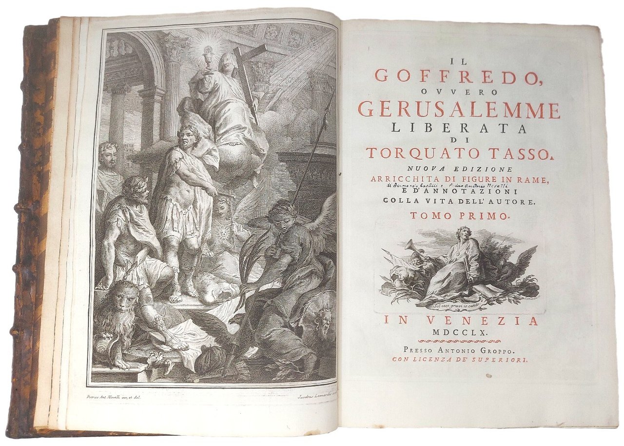 Il Goffredo, ovvero Gerusalemme Liberata. Nuova edizione arricchita di figure …