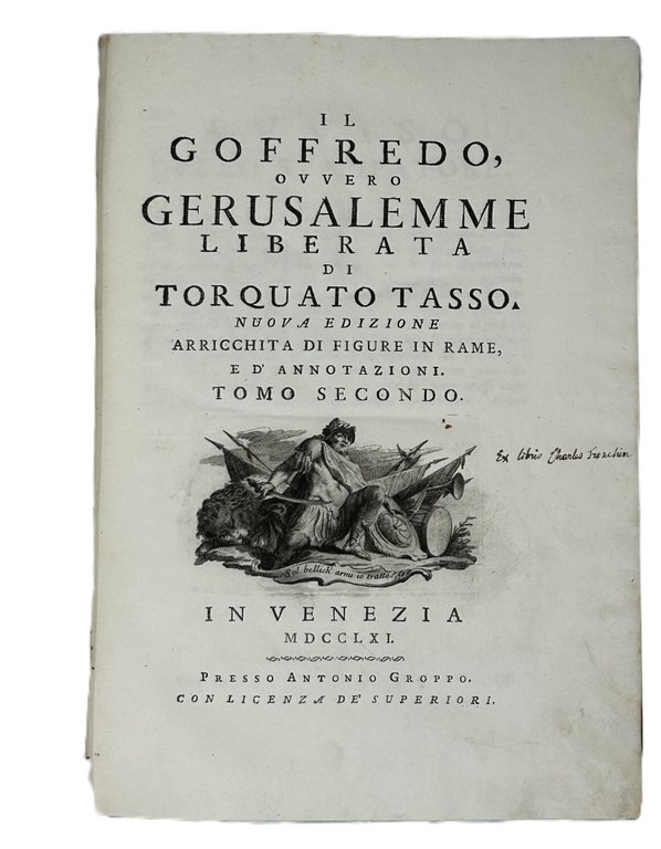Il Goffredo, ovvero Gerusalemme Liberata. Nuova edizione arricchita di figure … | Immagine Gallery 4