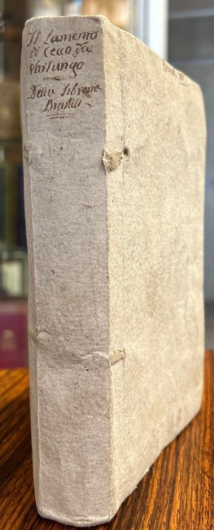 Il Lamento di Cecco da Varlungo, con le note di …