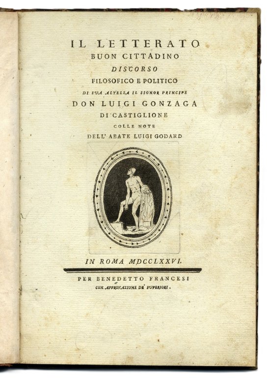 Il letterato buon cittadino discorso filosofico e politico di sua … | Immagine Gallery 1