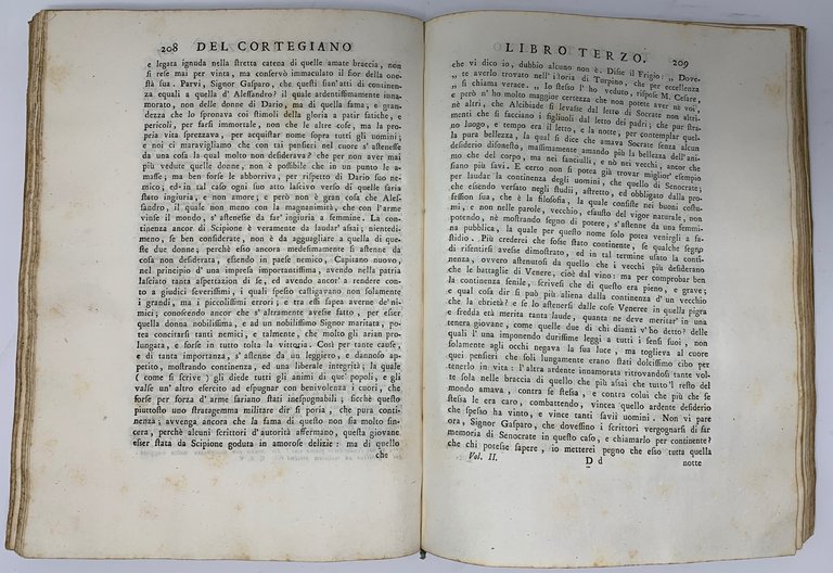 Il Libro del Cortegiano.