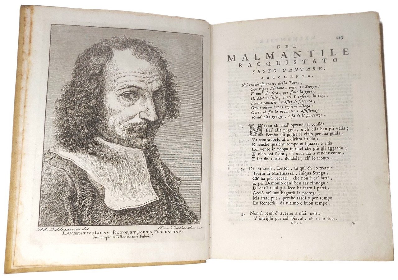 Il Malmantile Racquistato. Colle note di Puccio Lamoni (Paolo Minucci) …