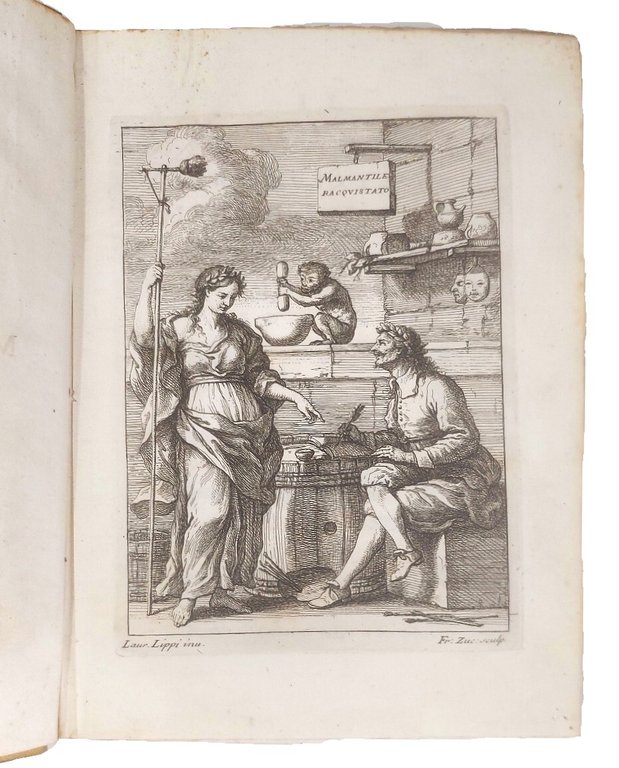 Il Malmantile Racquistato. Colle note di Puccio Lamoni (Paolo Minucci) …