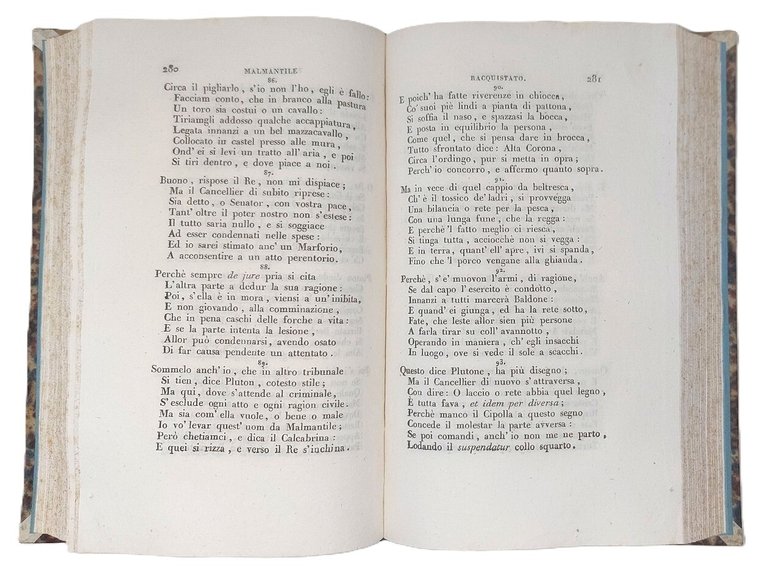 Il Malmantile Racquistato di Perlone Zipoli. Colle note di varii …