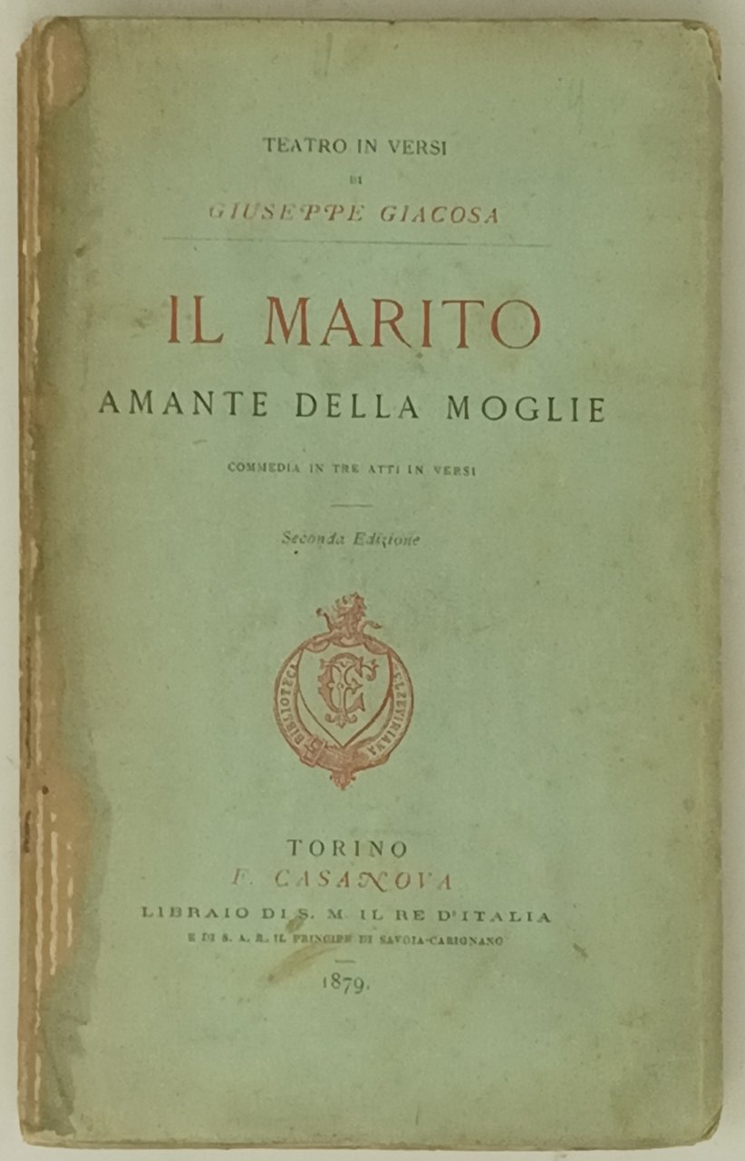 Il marito amante della moglie - Commedia in tre atti … | Immagine principale