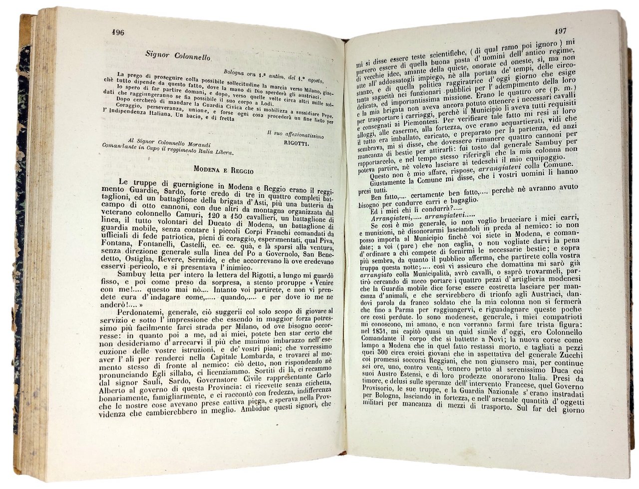 Il mio giornale dal 1848 al 1850. Opera del maggior …