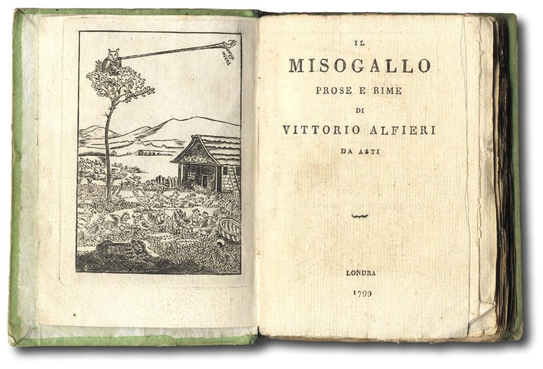 Il Misogallo.&amp;nbsp;Prose e Rime.&amp;nbsp;