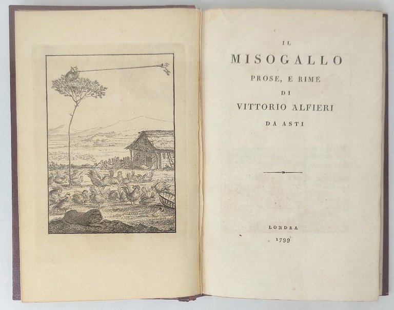 Il Misogallo. Prose e Rime di Vittorio Alfieri da Asti.