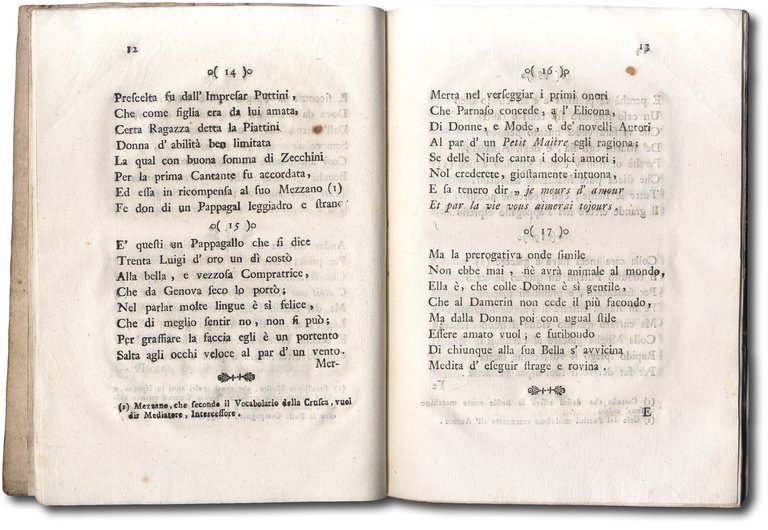 Il pappagallo contrastato.