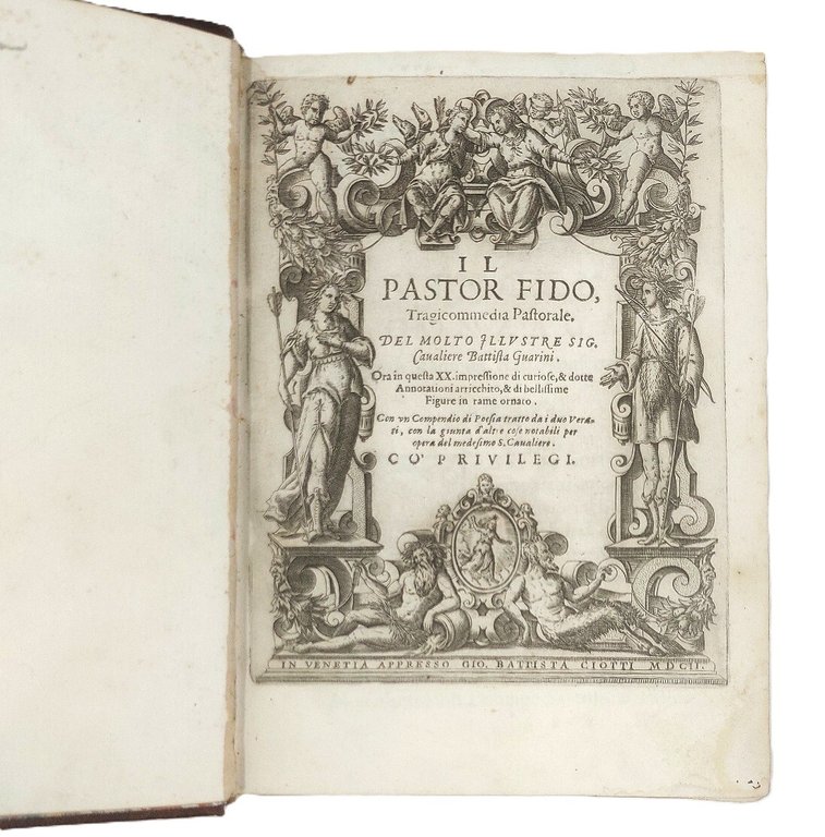 Il Pastor Fido, tragicommedia pastorale. Ora, in questa XX impressione …