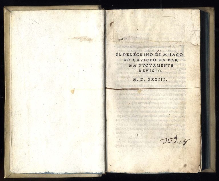 Il Peregrino... Nuovamente revisto. M.D.XXXIII.