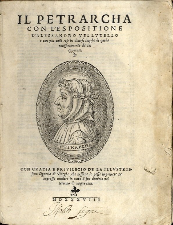 Il Petrarcha con l'espositione d'Alessandro Vellutello e con piu utili …