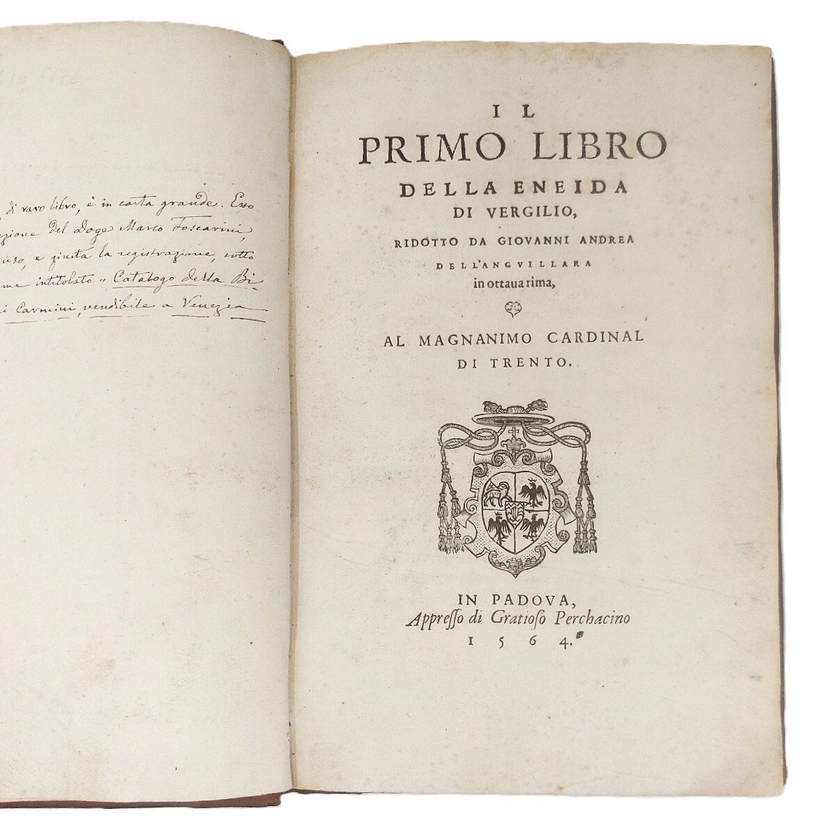 Il primo libro della Eneida di Vergilio, ridotto da Giouanni …