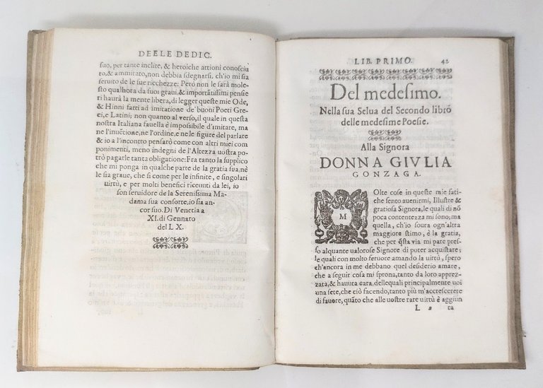 Il primo libro di lettere dedicatorie di diversi:&amp;nbsp;con le proprie …