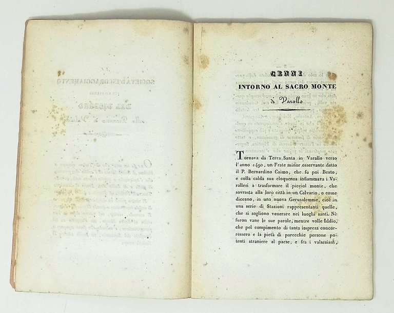 Il Sacro Monte di Varallo. Carme.