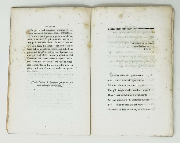 Il Sacro Monte di Varallo. Carme.