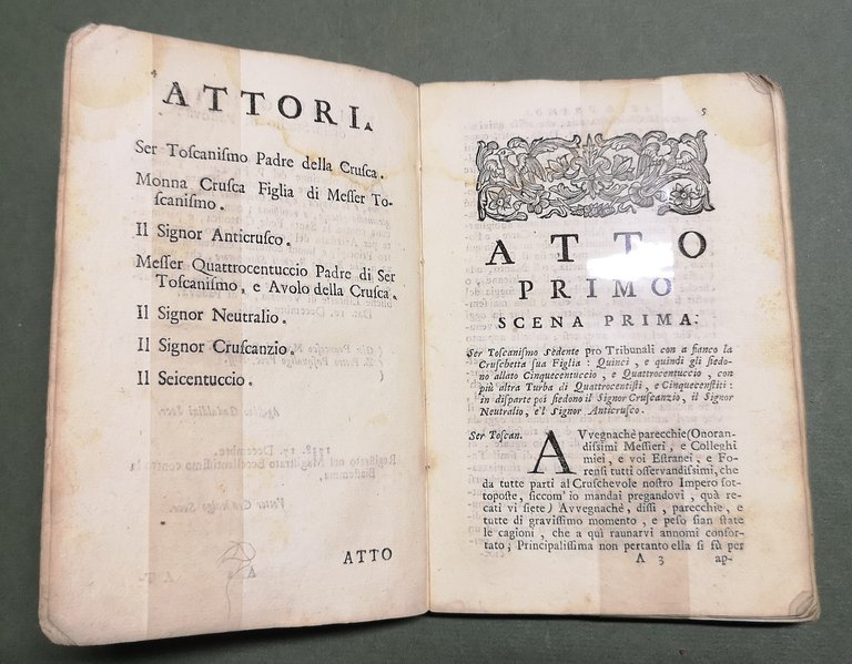 Il Toscanismo e la Crusca, o sia Il Cruscante Impazzito, …