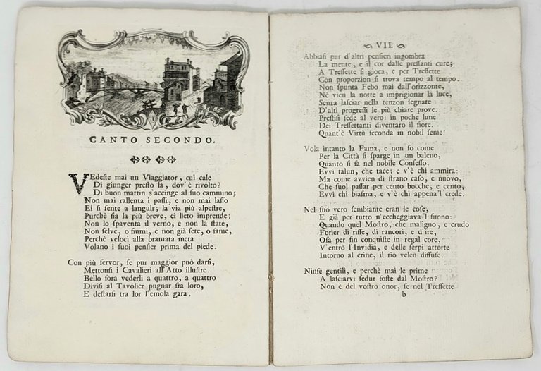 Il Trionfo del Tressette, poema eroico-giocoso di un patrizio veneto.