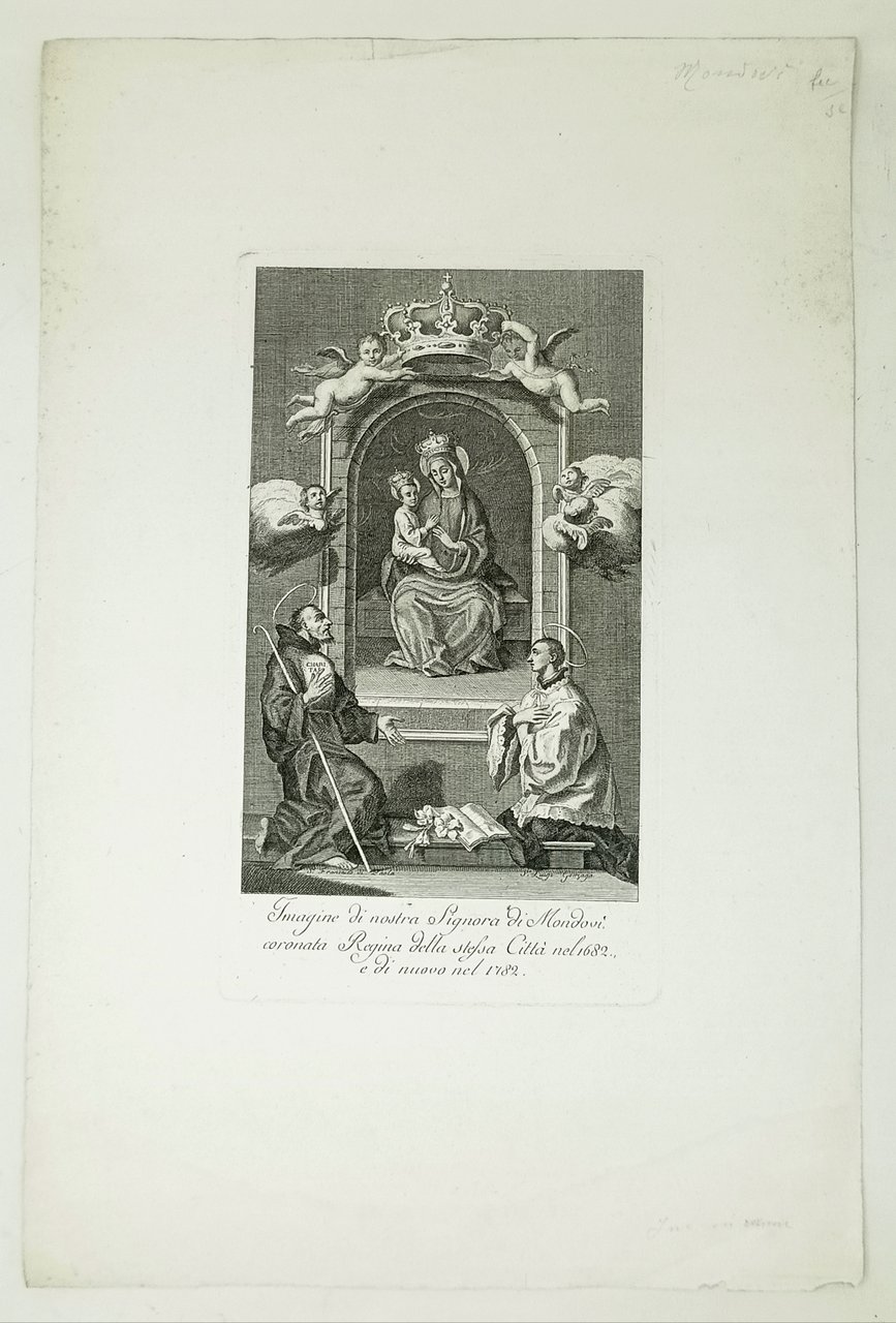 Immagine di nostra Signora di Mondov&amp;igrave;, coronata Regina della stessa … | Immagine principale