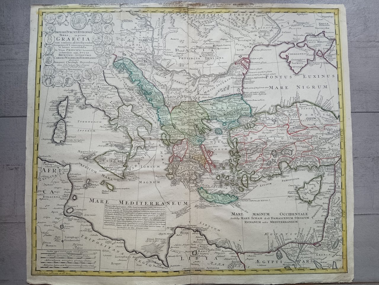 Imperii Turcici Europaei Terra in primis Graecia