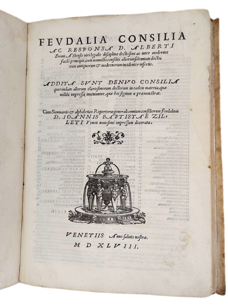 In materia feudali Consilia... Addita sunt denuo Consilia quorundam aliorum … | Immagine principale