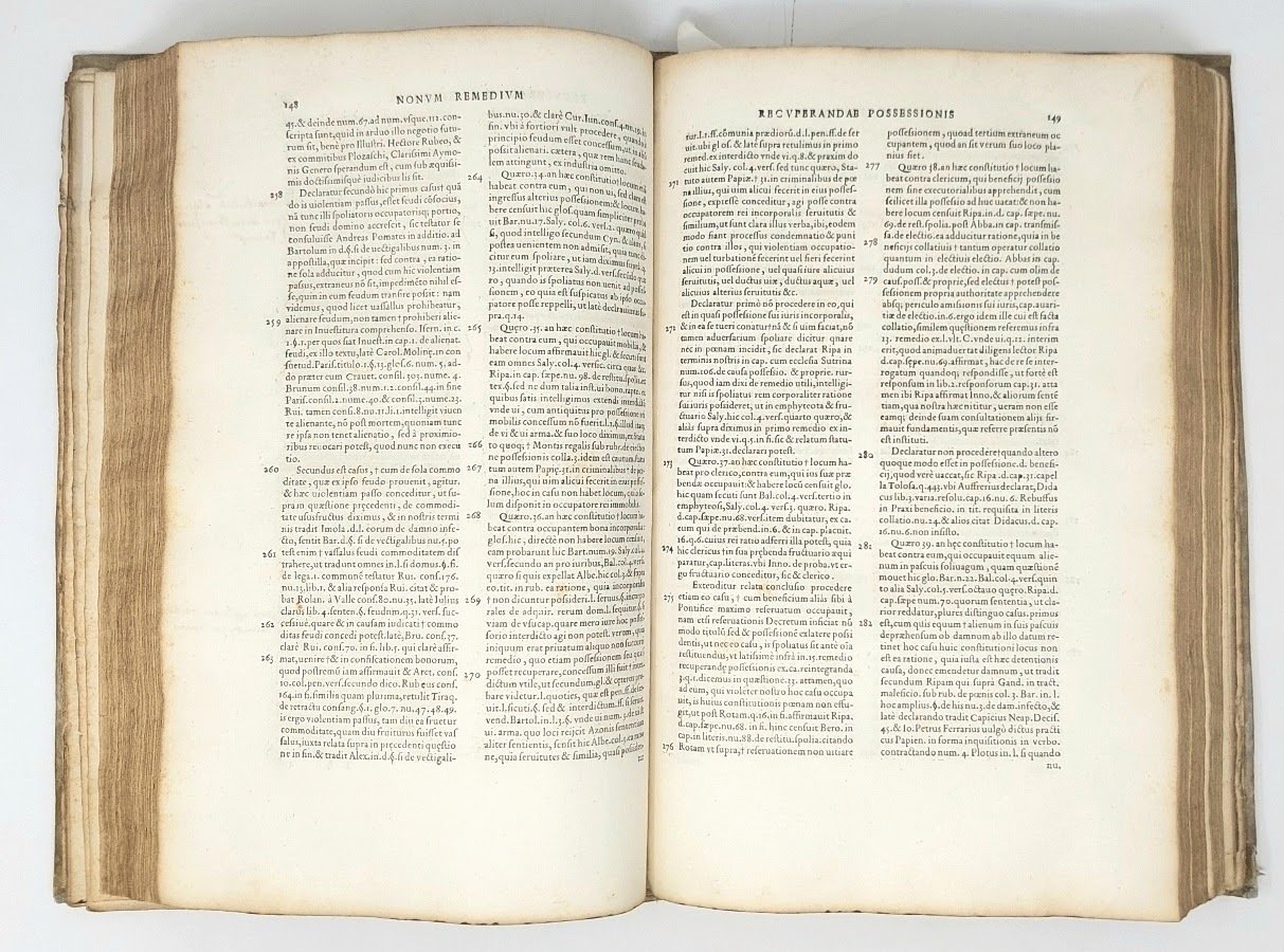 In omnes praecipuas recuperandae possessionis constitutiones commentaria. Responsa causae Finariensis&amp;hellip;