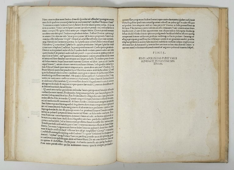 In Rolandinum Pistrini vernam illaudatum.