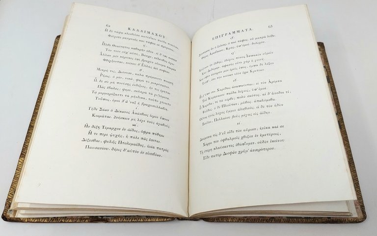 Inni di Callimaco Cirenese cogli Epigrammi. Pubblicato per le Nozze …