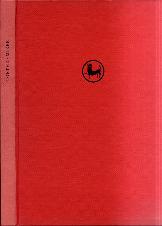 Inni di Goethe. Gesang der Geisteruber den Wassern. Grenzen der …