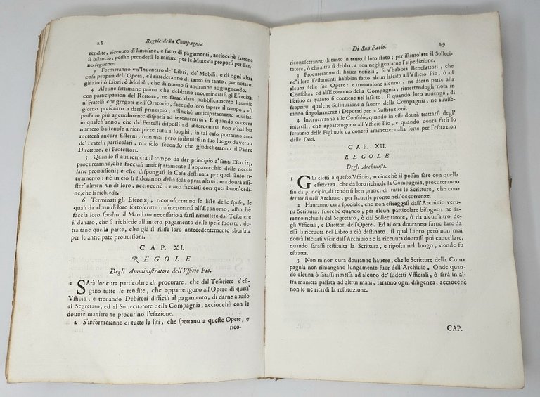 Istoria della Venerabile Compagnia della Fede Cattolica sotto l'invocazione di …
