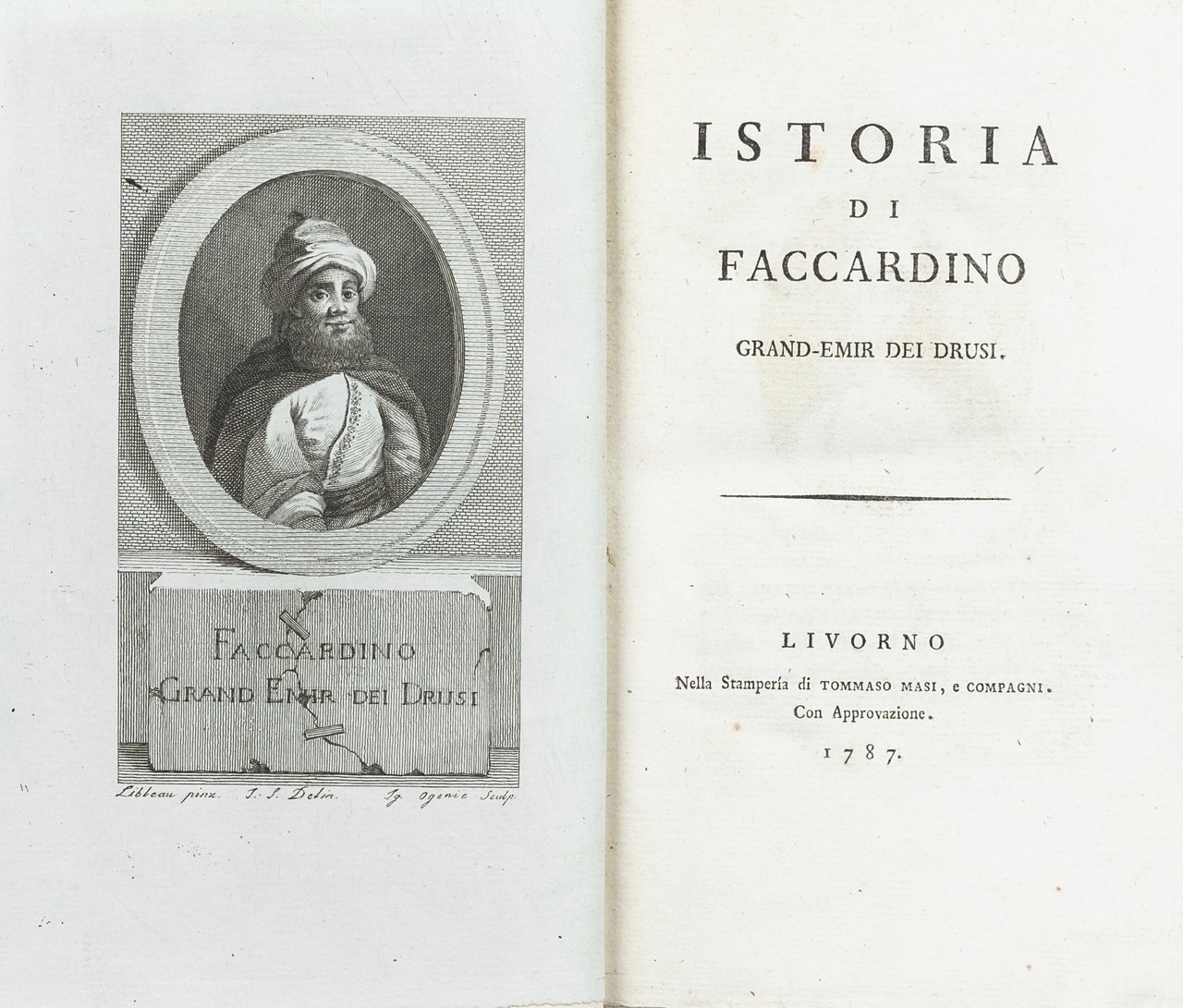 Istoria di Faccardino grand-emir dei Drusi.