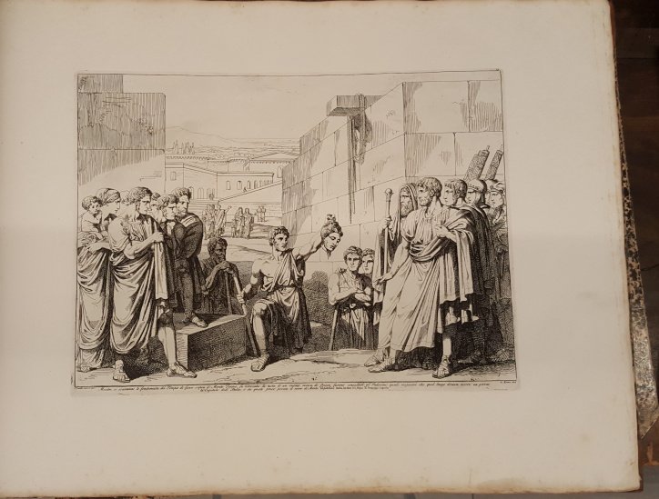 Istoria Romana. Incisa all'acquaforte da Bartolomeo Pinelli Romano l'anno 1818 …
