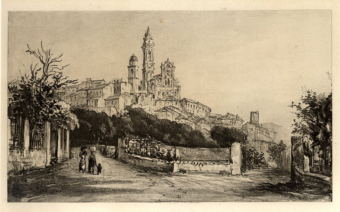 Italie. Souvenir d�un voyage de Nice a G&amp;eacute;nes par la …