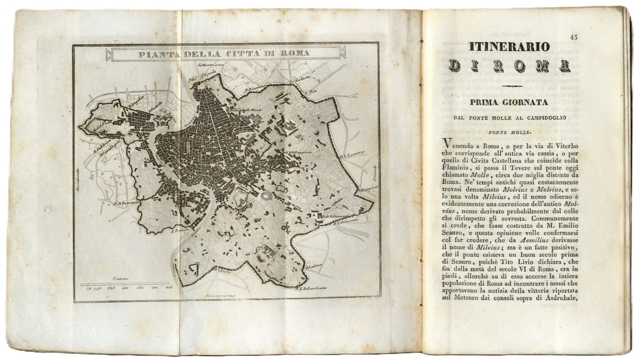 Itinerario di Roma e delle sue vicinanze compilato secondo il …