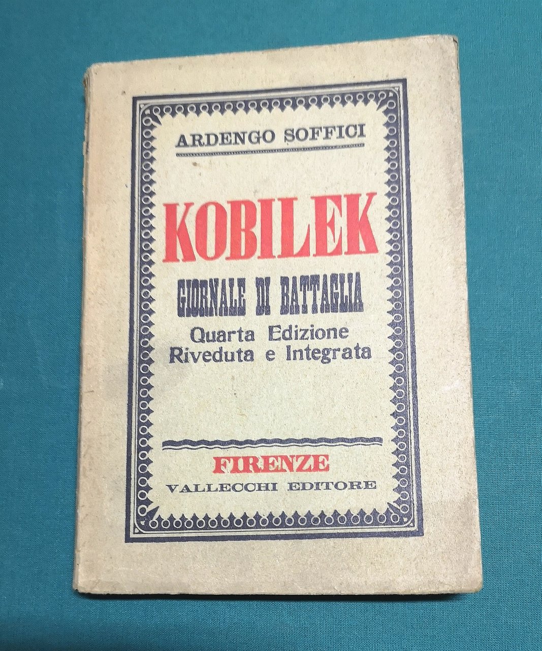 Kobilek. Giornale di battaglia.