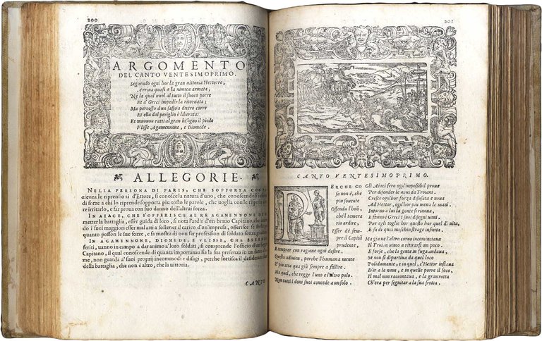 L'Achille et l'Enea di Messer Lodovico Dolce, dove egli tessendo …