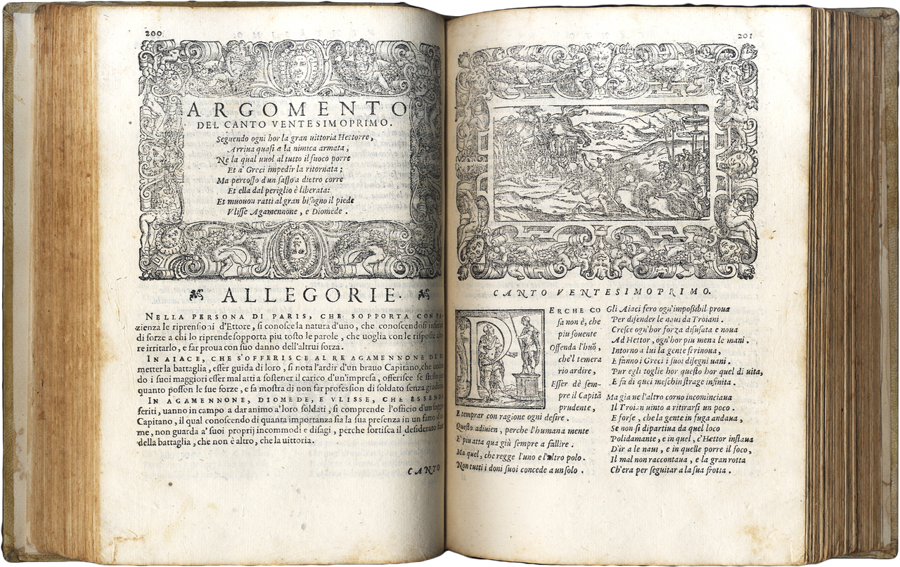L'Achille et l'Enea di Messer Lodovico Dolce, dove egli tessendo …