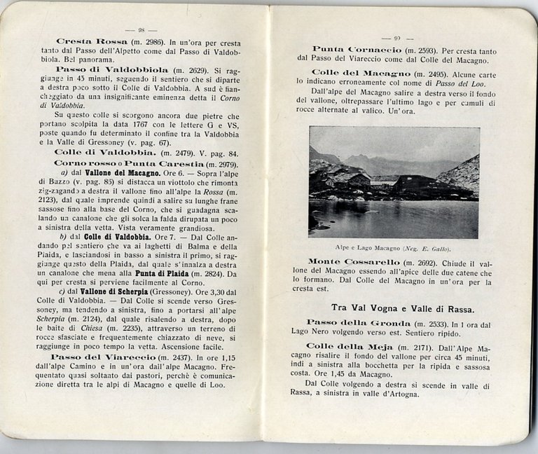 L'alta valle del Sesia ed il Monte Rosa. Guida illustrata …