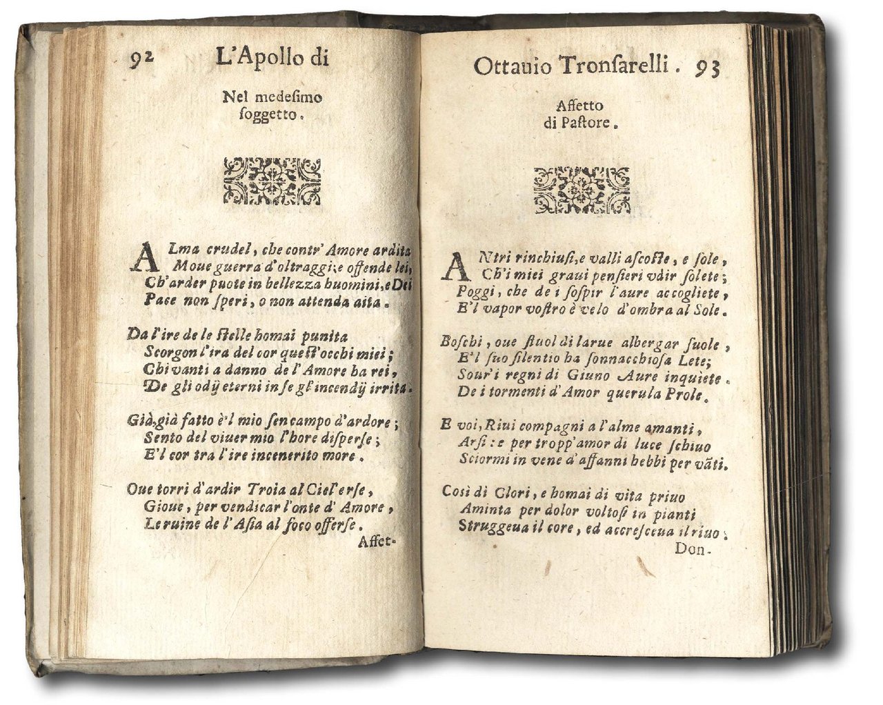 L'Apollo. (Seguono:) L'isola della felicit&amp;agrave;. Il giuoco degli affetti. La …