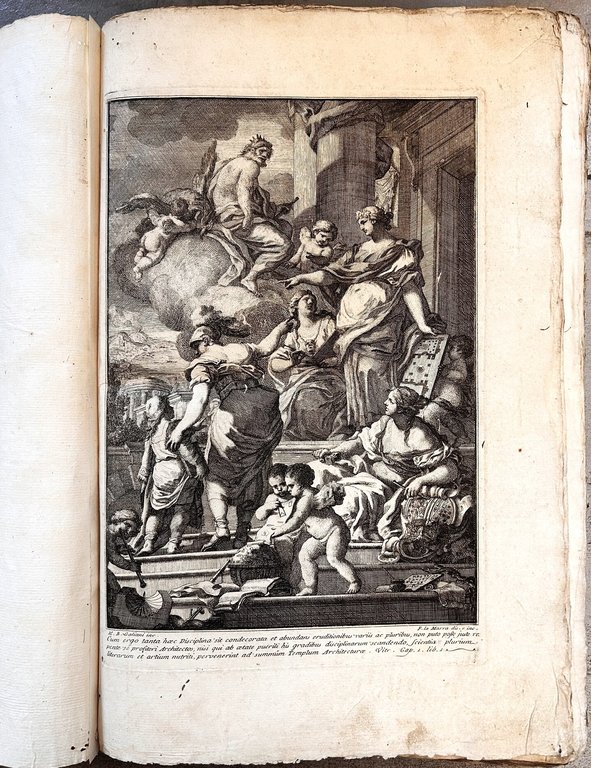 L'Architettura di M. Vitruvio Pollione colla Traduzione Italiana e Comento …