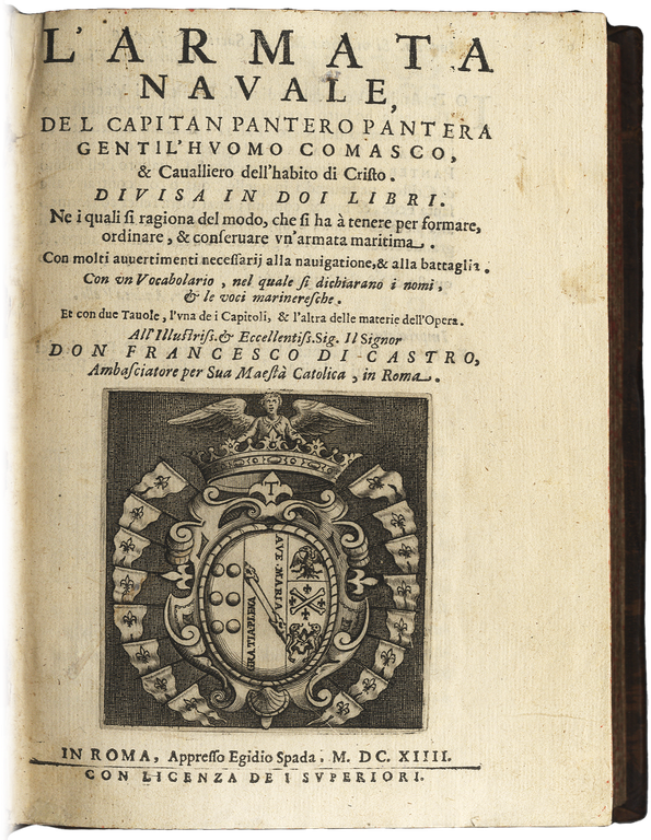 L'ARMATA NAVALE del capitan P. Pantera gentil'huomo comasco... Divisa in …