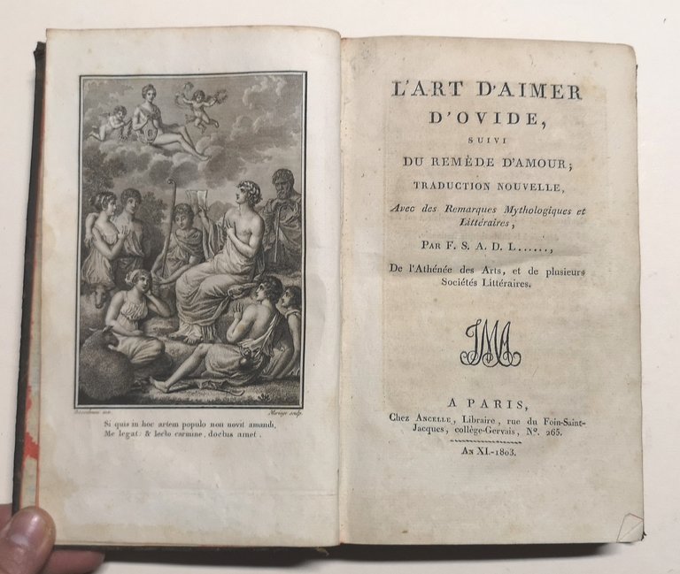 L`Art d`aimer d`Ovide Suivi du Rem&amp;egrave;de d`Amour; Traduction Nouvelle. Avec …