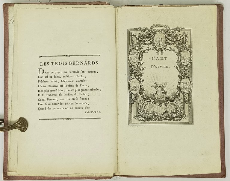 L'art d'aimer, et po&amp;eacute;sies diverses de m. Bernard | Immagine Gallery 2